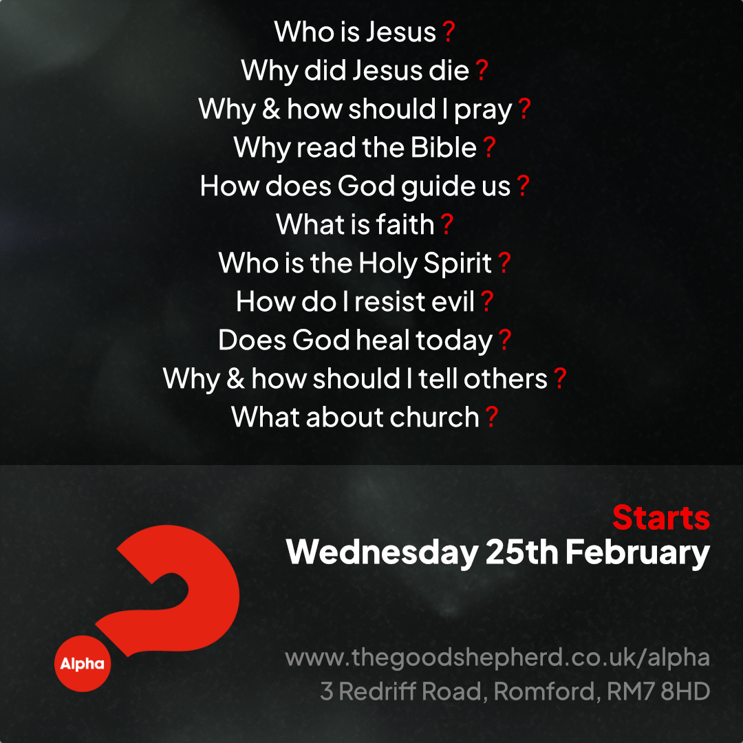 Alpha Starts 26th February 2026