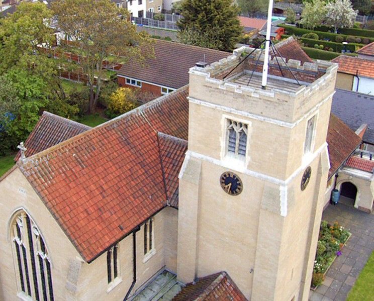 The outside of the Church of the Good Shepherd